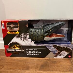 Jurassic World Rebirth Super Colossal Mosasaurus Action Figure